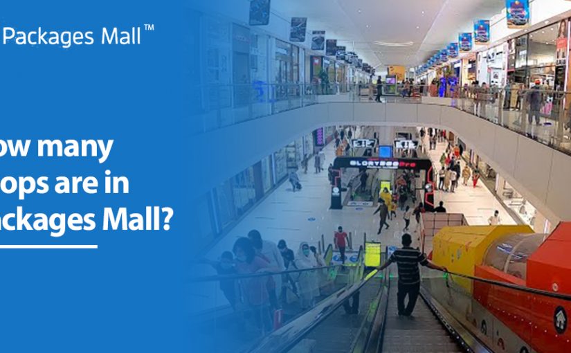 How many shops are in Packages Mall?