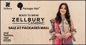 Blessed sale with Zellbury Winter Collection at packages Mall