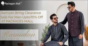 Ramzan Bring Clearance Sale For Men Upto70% Off at Packages Mall